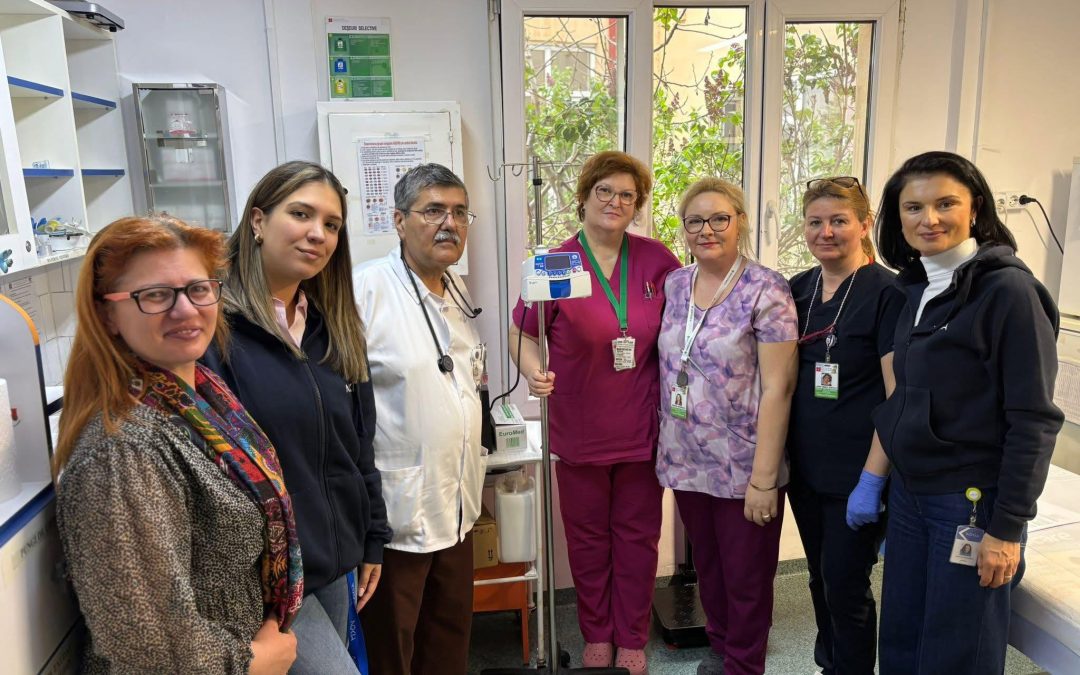 NOKIA TIMISOARA DONEAZA APARATURA MEDICALA PENTRU CLINICA DE PEDIATRIE BEGA
